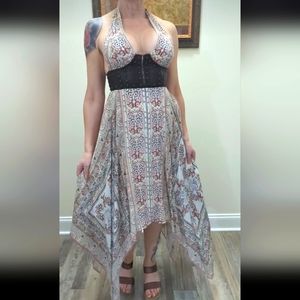 Bohemian spring and summer dress